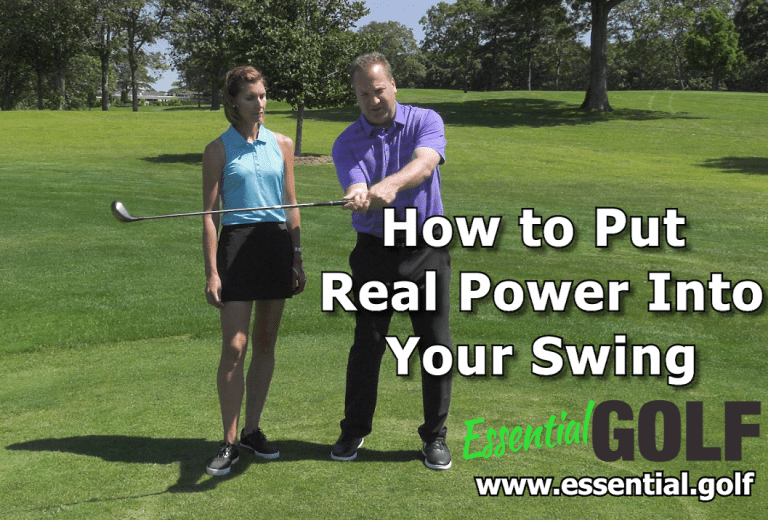 How to Put Real Power Into Your Swing