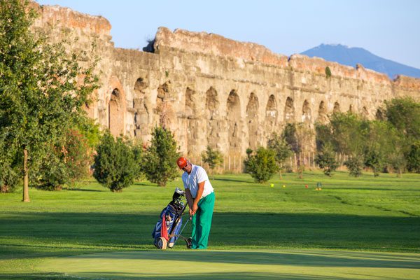 Roma-Acquasanta is one of the top five golf courses in Italy. Image courtesy Shutterstock