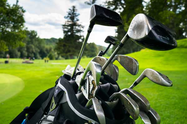 Golf Hit by "Backstop" Row image courtesy Shutterstock