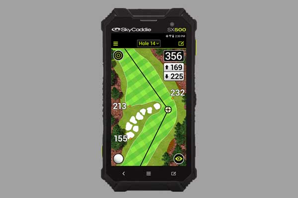 SkyCaddie SX500 GPS Revealed. Image courtesy SkyCaddie