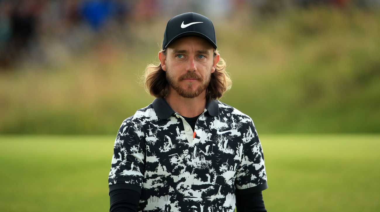 Tommy Fleetwood at Scottish Open