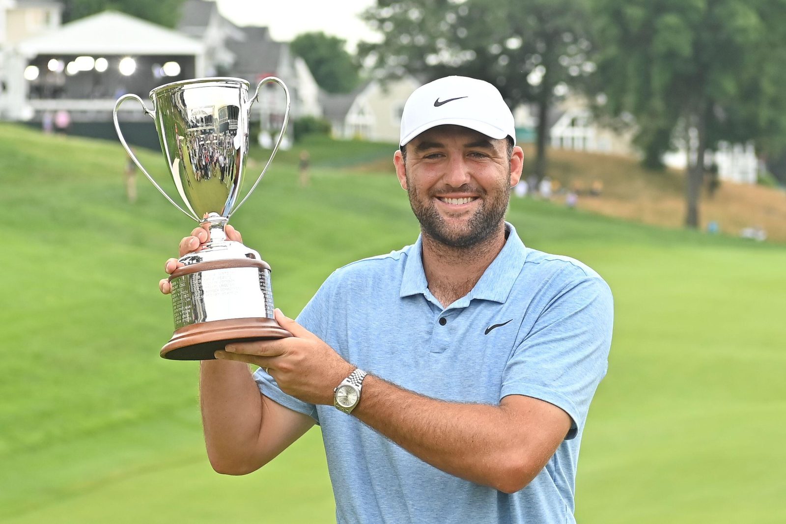 Scottie Scheffler Claims Travelers Championship Title Following Protest Disruption