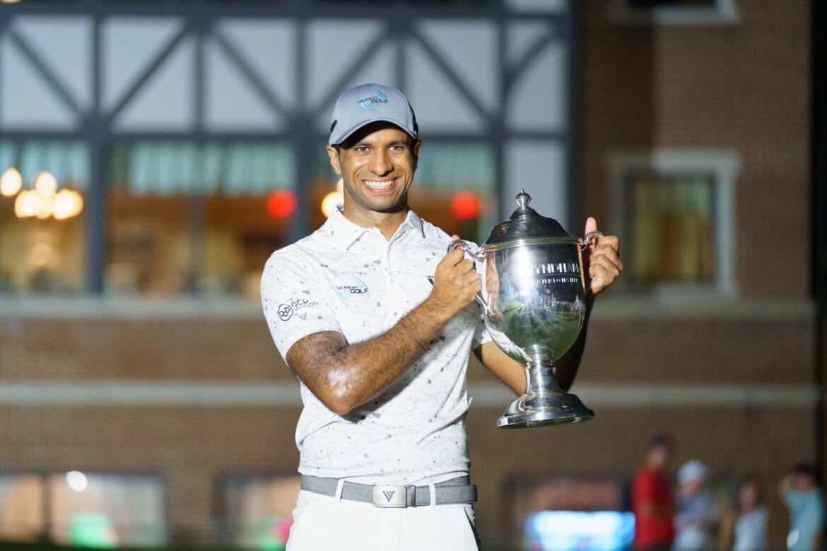 Aaron Rai Seizes Wyndham Championship Title as Max Greyserman Falters